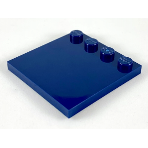 tegel 4x4 met noppen aan 1 kant dark blue